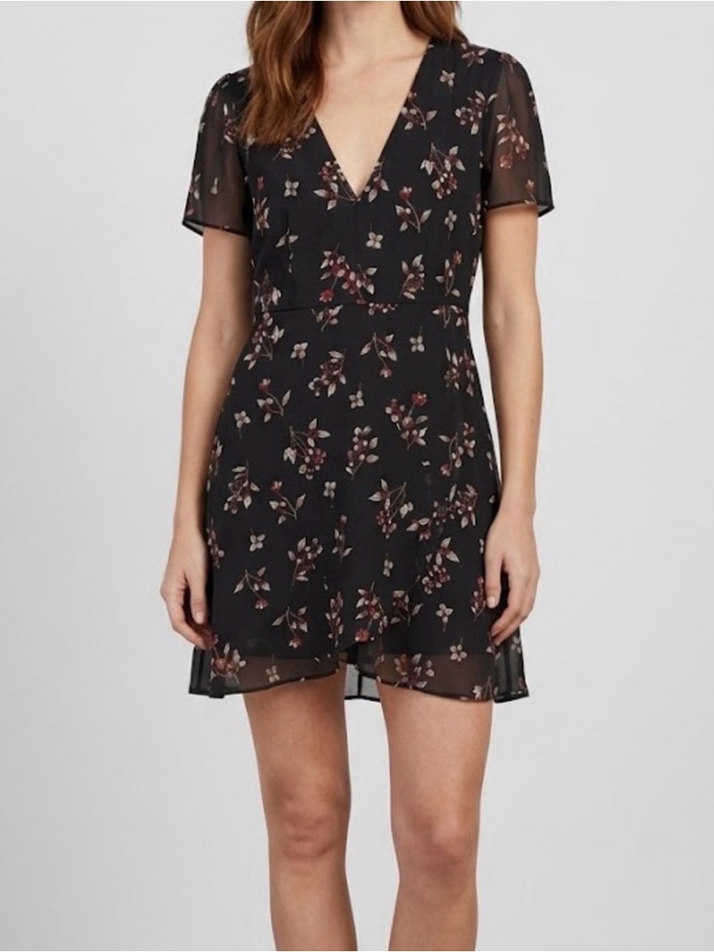 Madewell Posey Floral Mini Dress 6